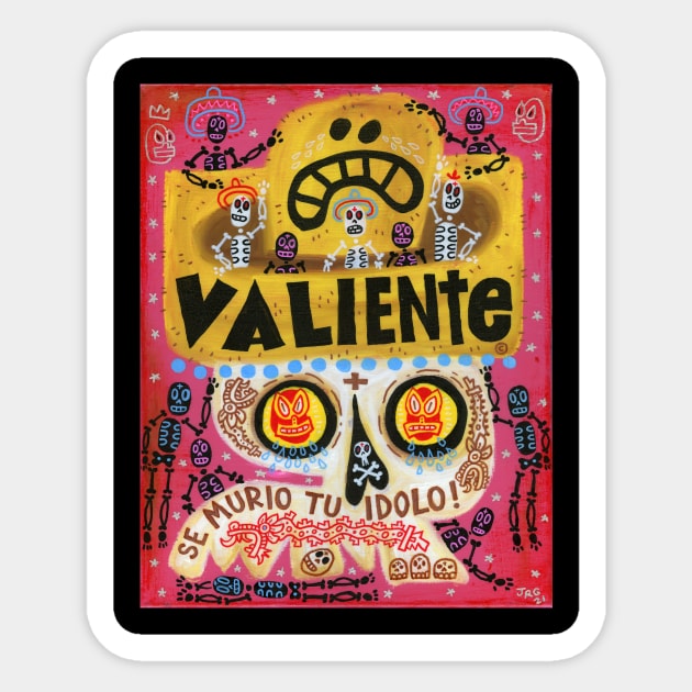 Valiente Sticker by MEXOPOLIS